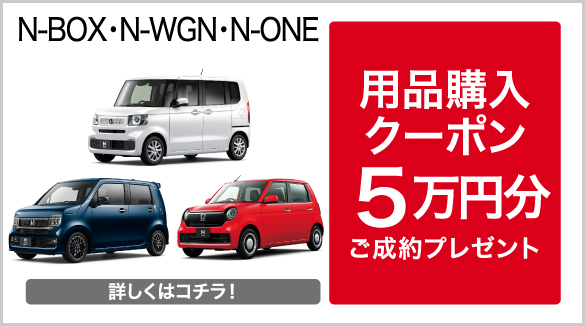 N-BOX/N-WGN/N-ONE キャンペーン