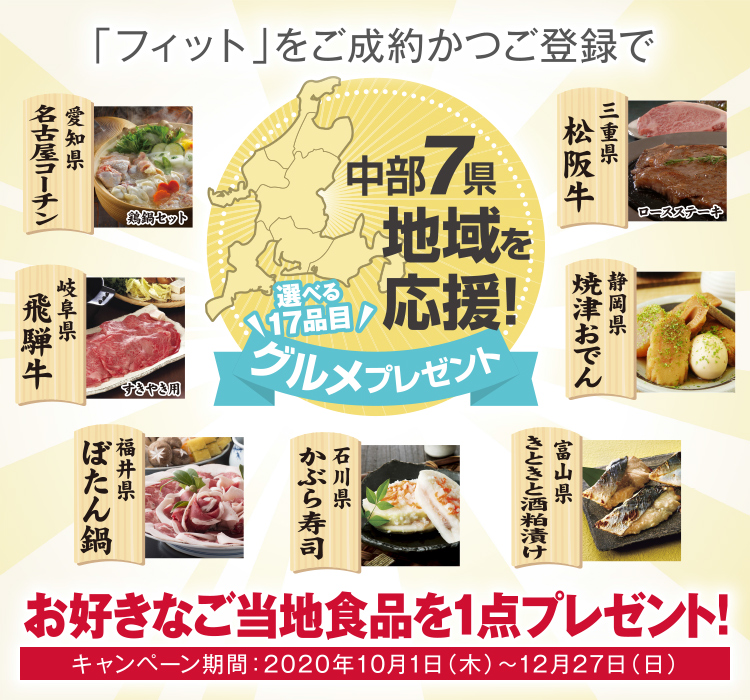 フィットご成約特典