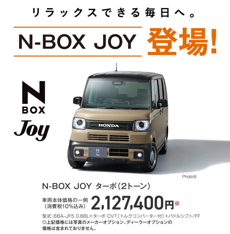 N-BOX JOY画像1