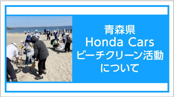 Hondaビーチクリーン活動