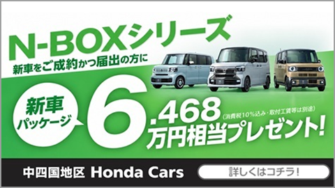 N-BOXシリーズ 新車パッケージ