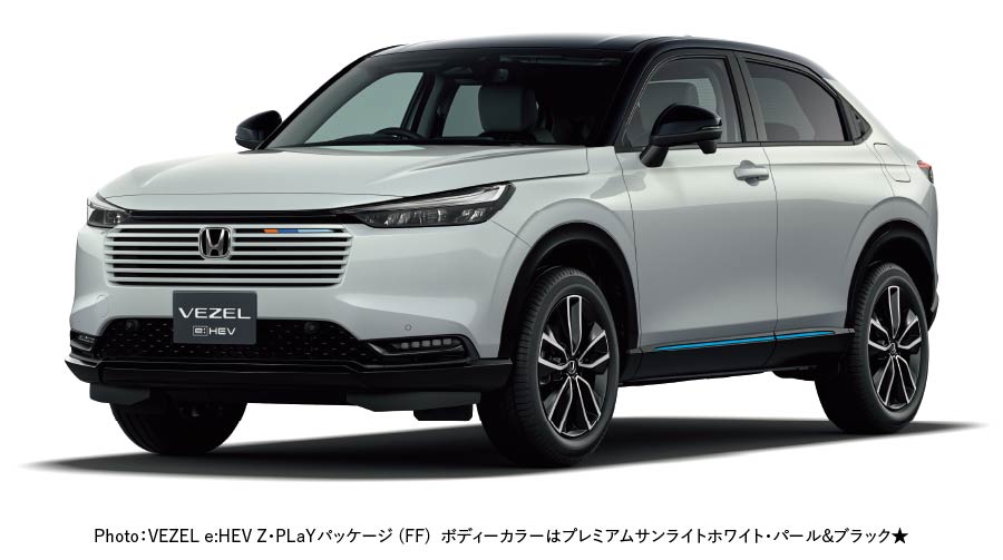 Photo: VEZEL  e:HEV Z・PLaYパッケージ（FF）プレミアムサンライトホワイト・パール&ブラック★