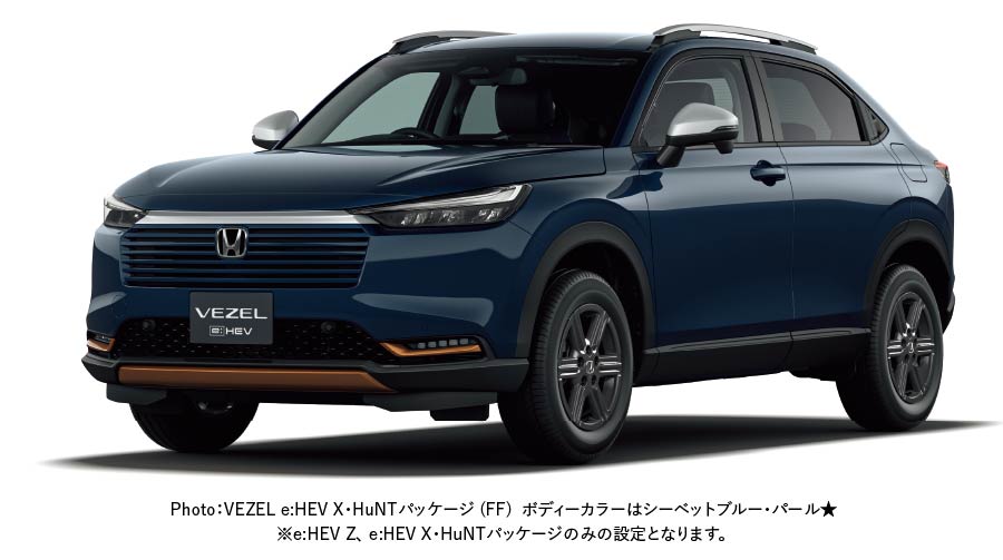 Photo: VEZEL  e:HEV X・HuNTパッケージ（FF）シーベッドブルー・パール★