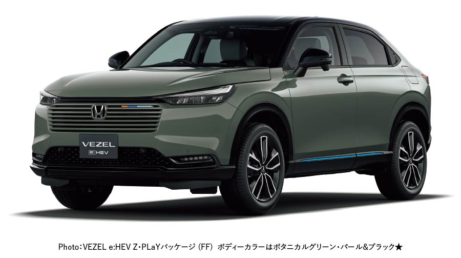 Photo: VEZEL  e:HEV Z・PLaYパッケージ（FF）ボタニカルグリーン・パール&ブラック★