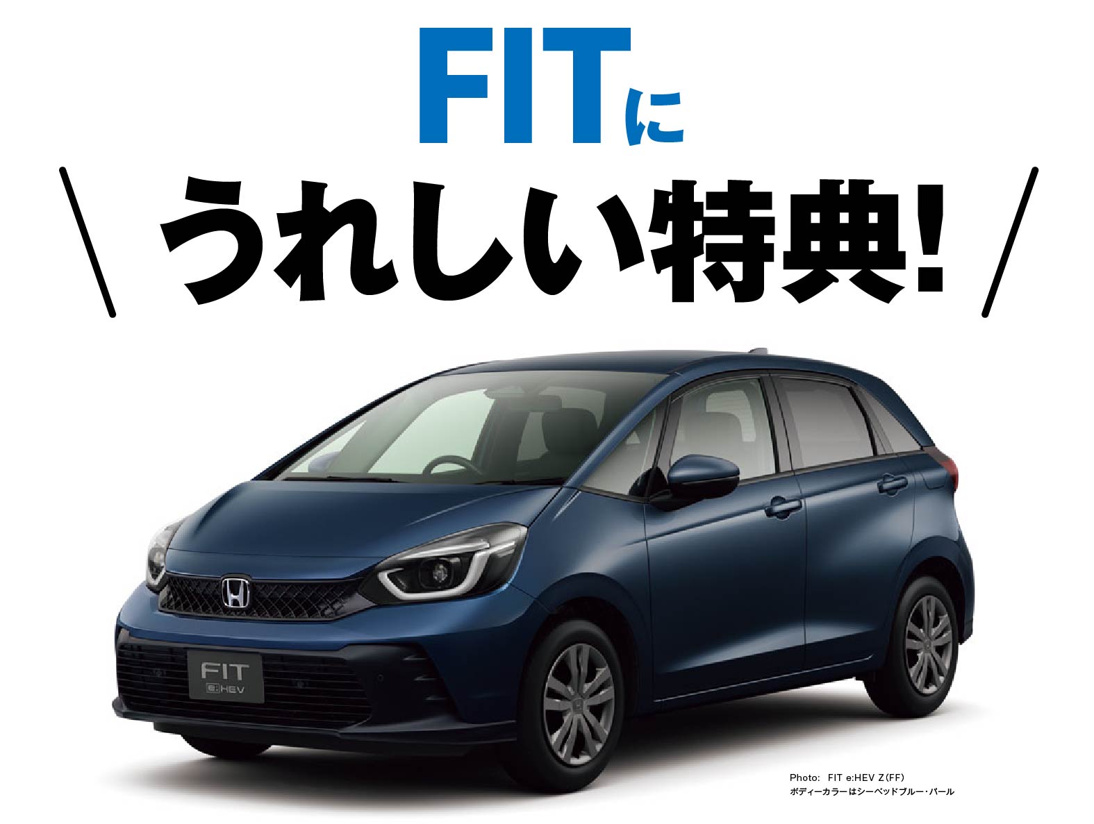FITに嬉しい特典！