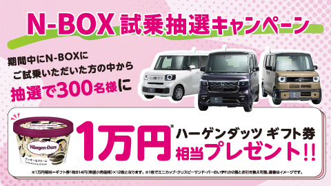 N-BOX 試乗抽選キャンペーン