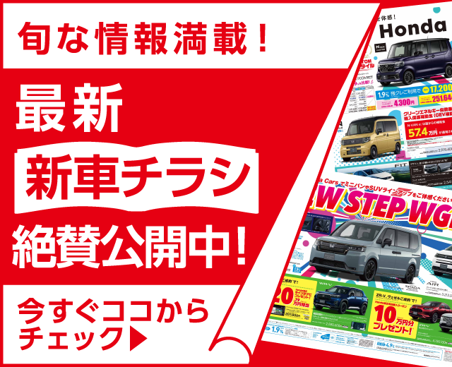 最新チラシ絶賛公開中