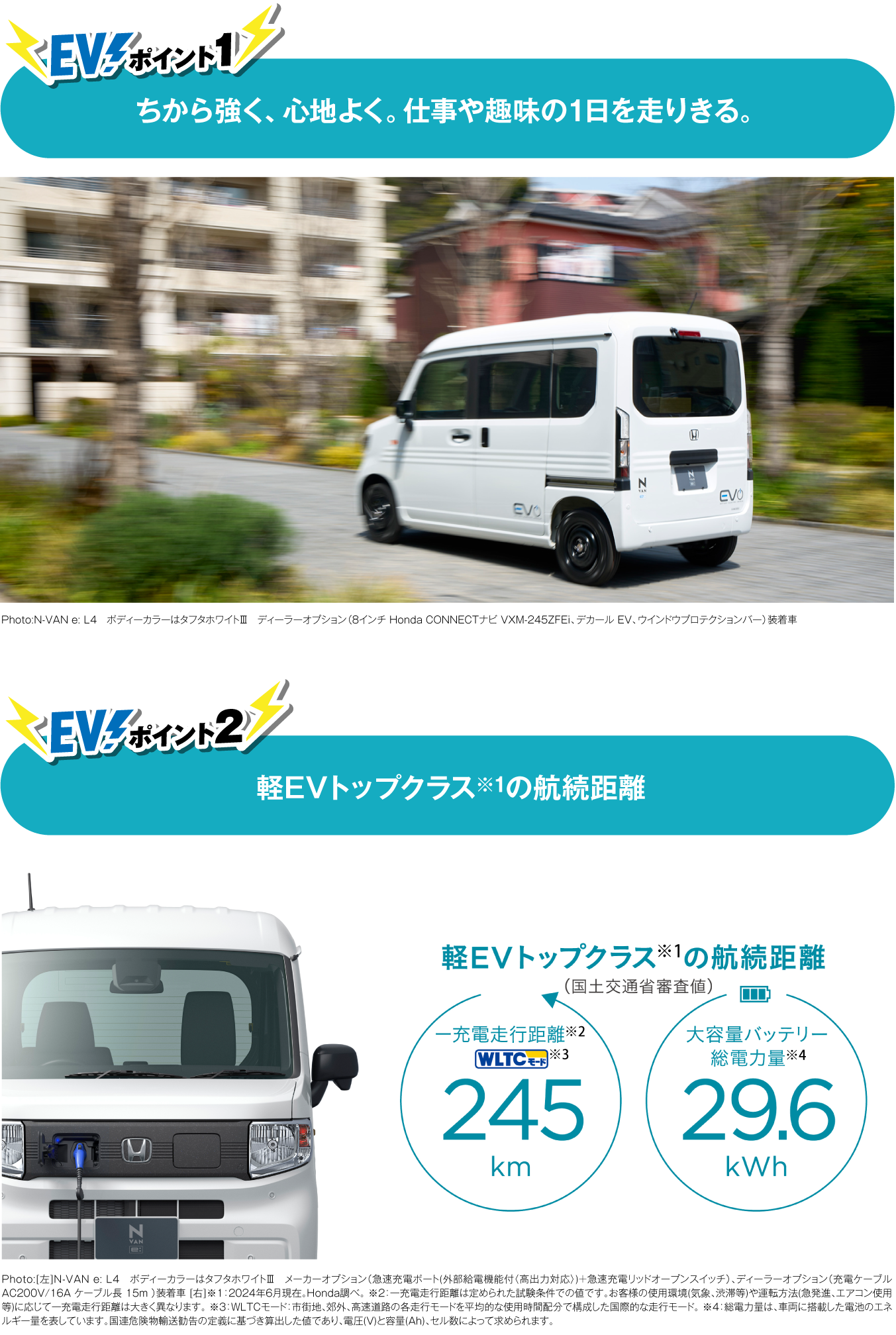 N-VAN e: ポイント