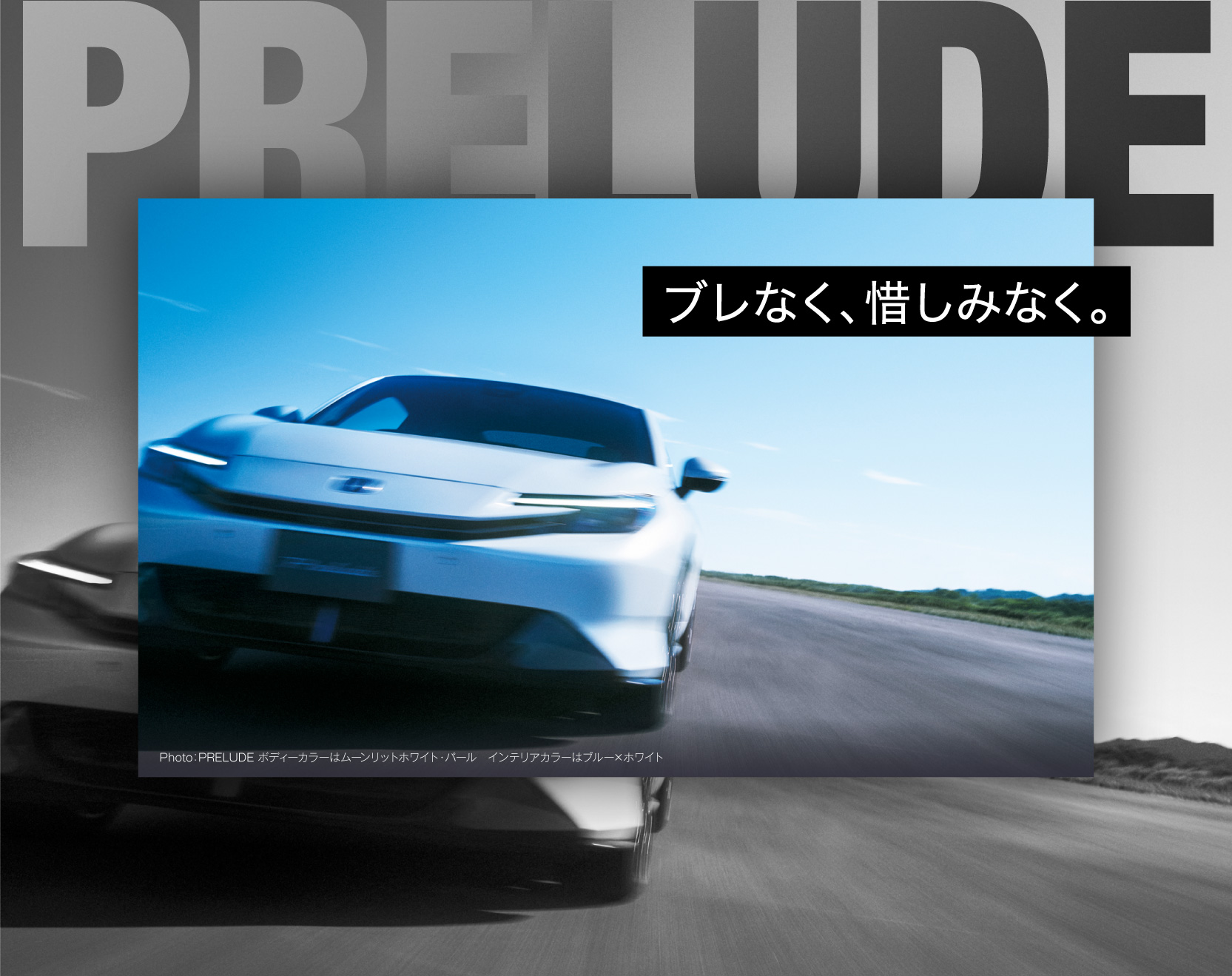 ブレなく、惜しみなく。