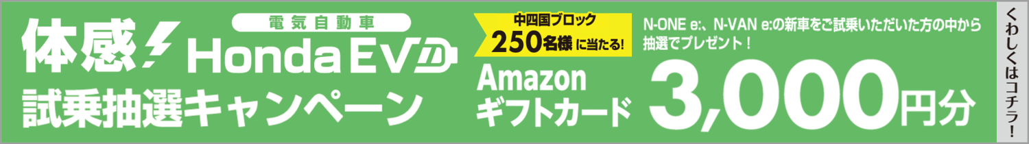試乗抽選キャンペーン
