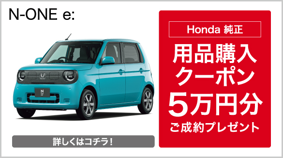 N-ONE e: キャンペーン