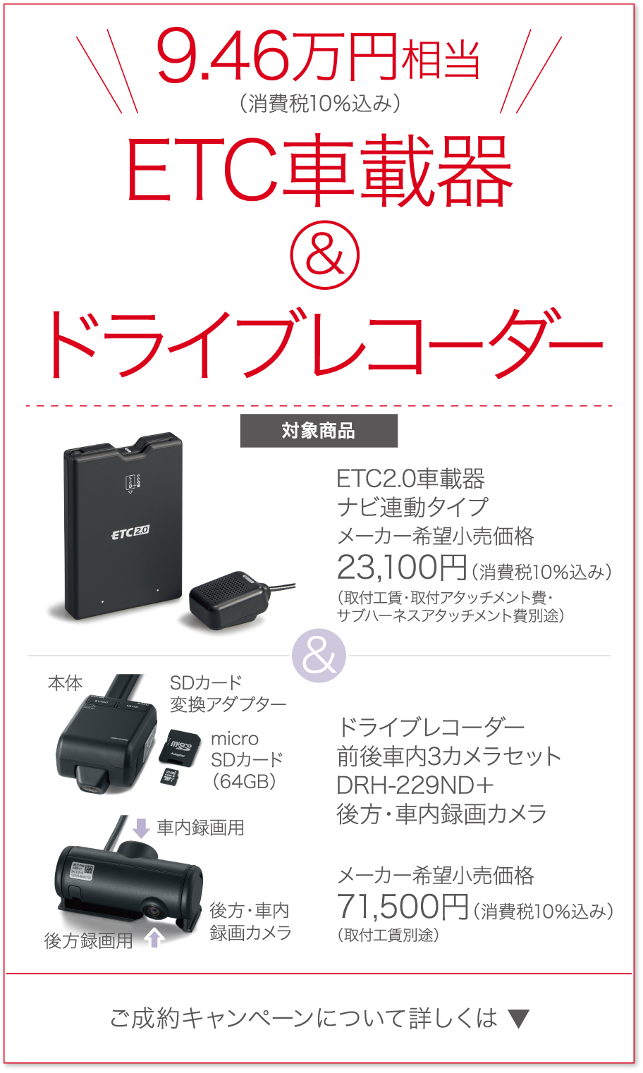 キャンペーン詳細